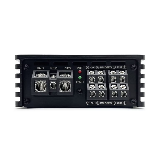 ZAPCO HB 154D II 4-Kanałowy Wzmacniacz Klasy D 4Ω: 4 x 150 watts, 2Ω: 4 x 200 watts